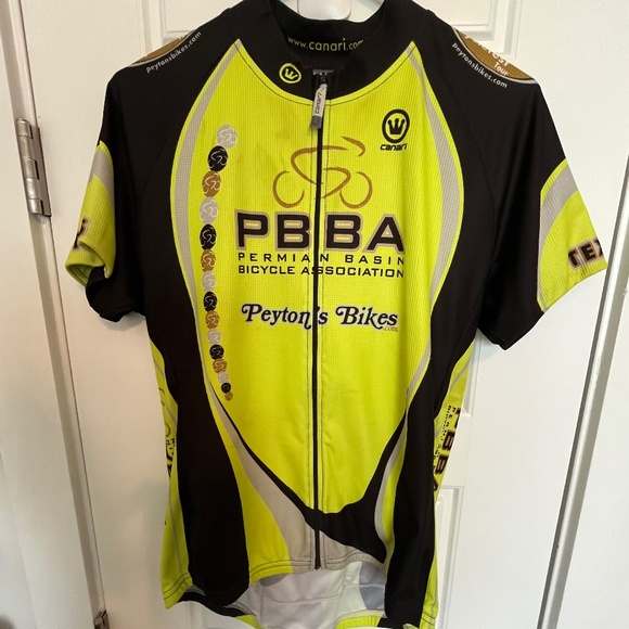 Canari Brand Permian Basin Bicycle Association Jersey - Picture 1 of 4